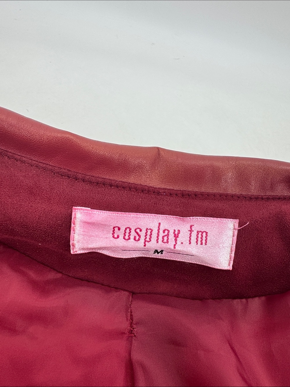 Cosplay.fm Halloween Heroine Anime Goth Cyberpunk Marvel Red Gloves Coat - Picture 10 of 14